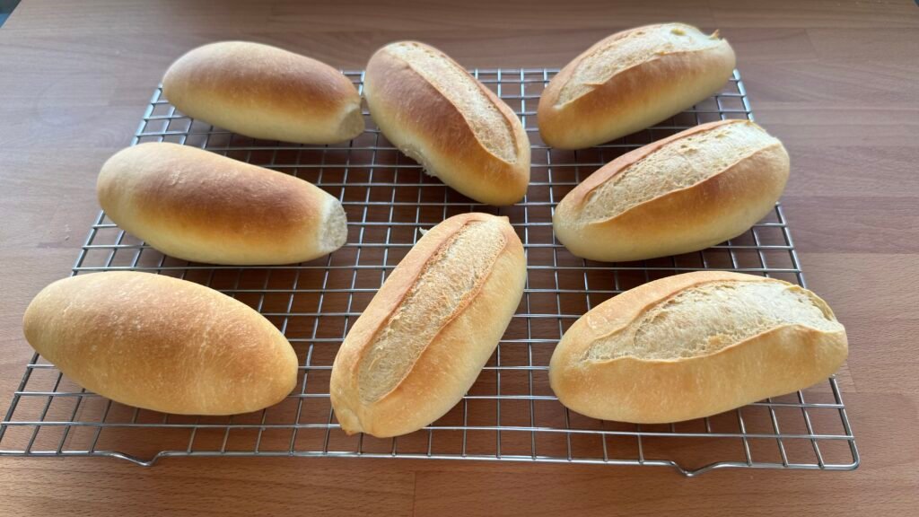 Panecillos tiernos para bocadillos